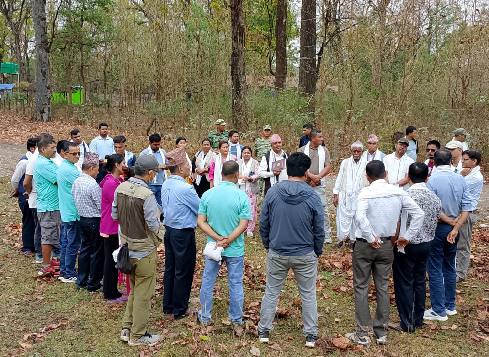 वन मन्त्रालयद्धारा ६ जिल्लाका विभिन्न वनको अनुगमन