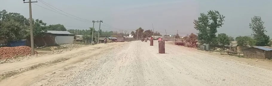 नेपालगन्ज–गुलरिया सडक द्रुतगतिमा निर्माण
