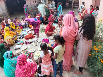 यमद्धितीयमा मधेशी महिलाद्धारा “भुर्की पुजन”