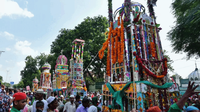 आज मोहर्रम त्यौहार मनाउत