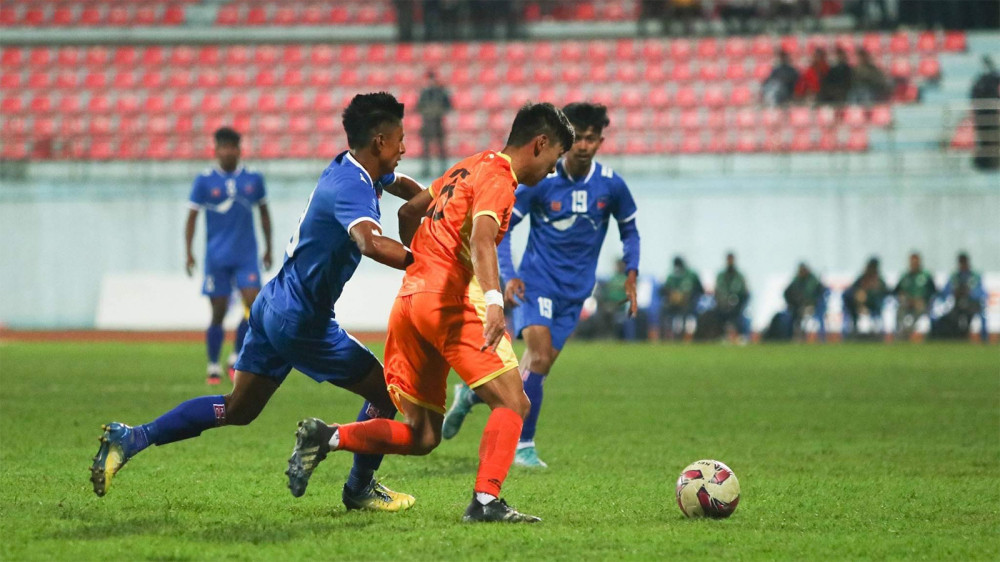 भुटानसँग बराबरी खेल्दै नेपाल