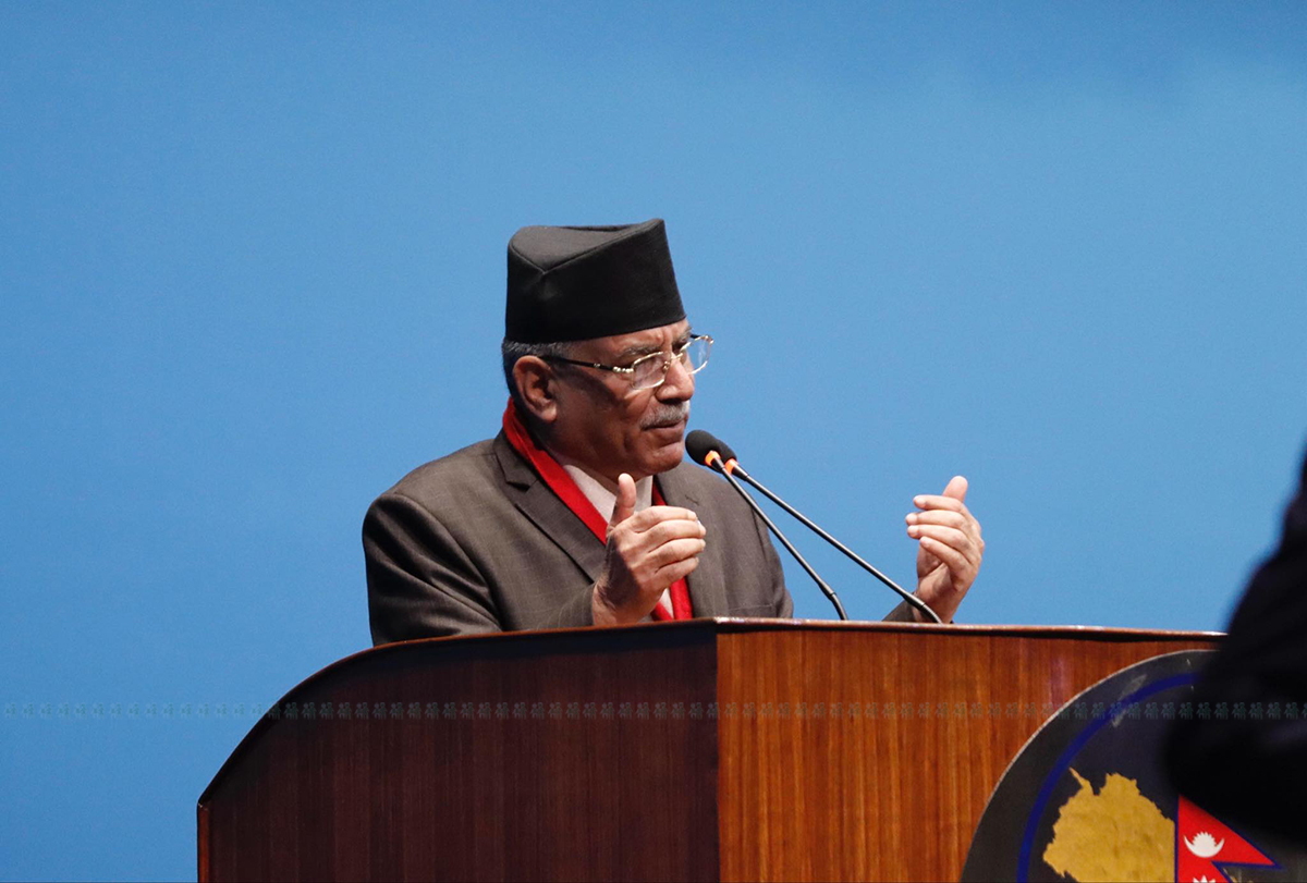 प्रधानमन्त्री  दाहाललाई  विश्वासको मत