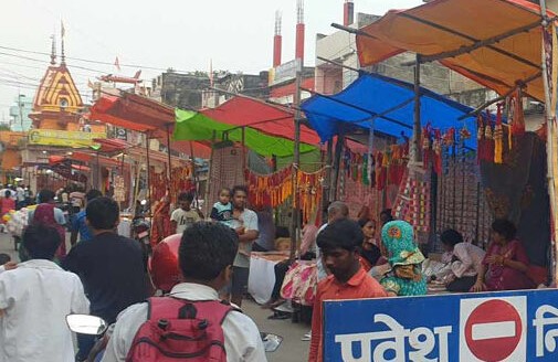 रक्षबन्धन पर्वमा राखीको बजार