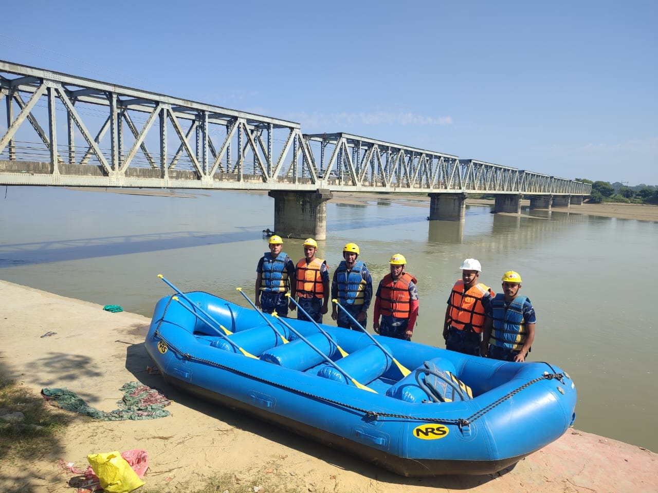 राप्ती नदी घाटमा उद्धार टोली