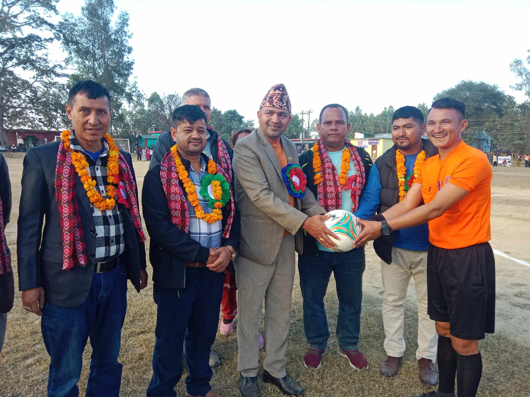 ईगाउँमा फुटवल प्रतियोगिता, लुम्विनी प्रदेश प्रहरी गण विजयी