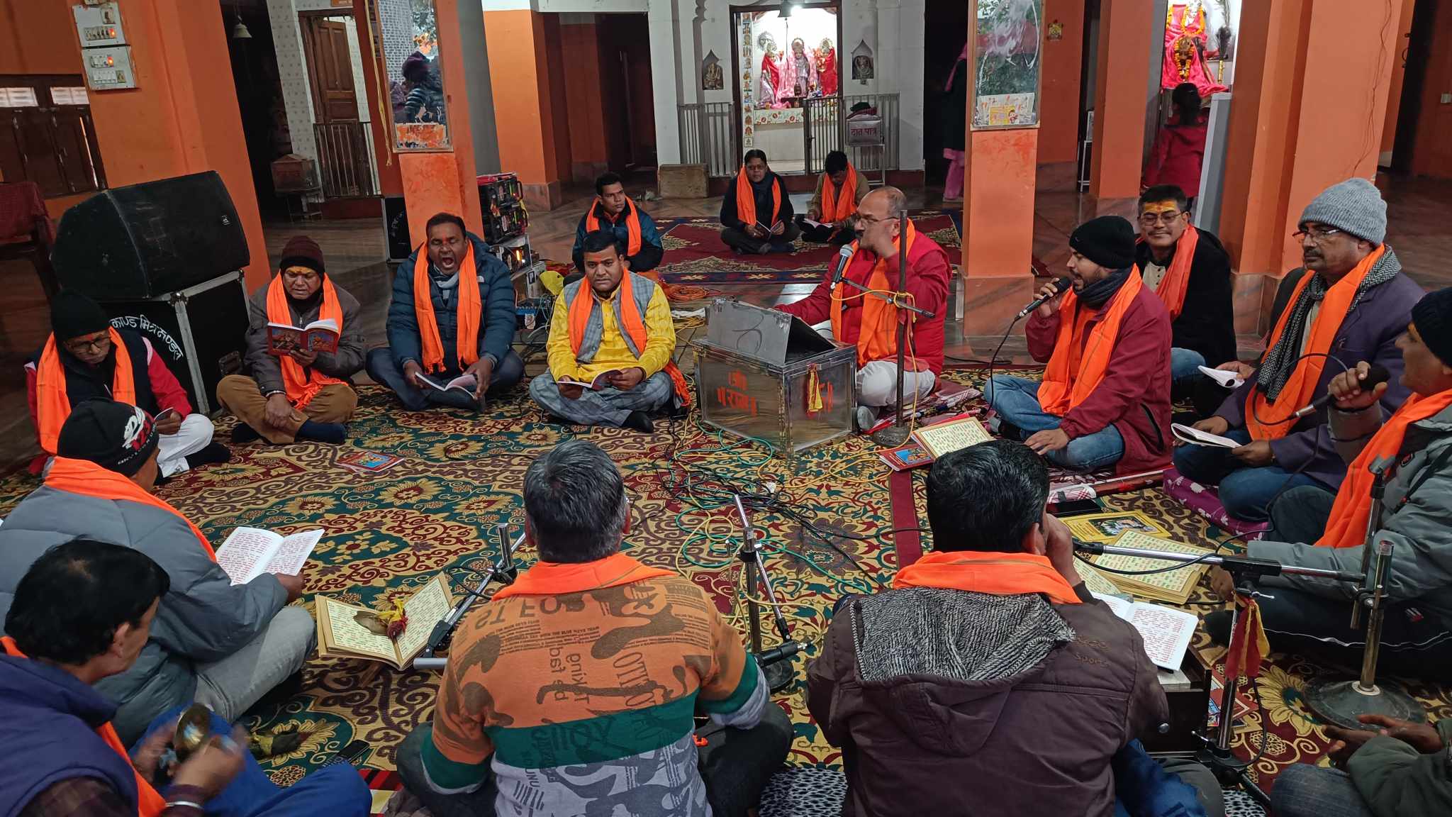 हनुमानगढीमा सुन्दरकाण्ड पाठ